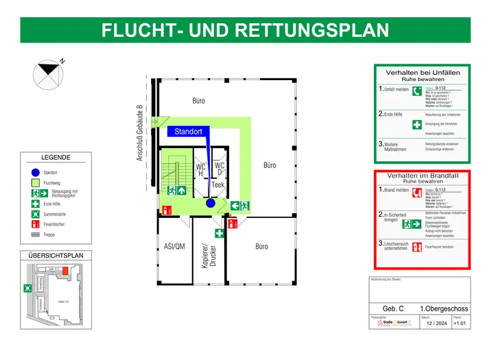Digitalisierte Bestandspläne
