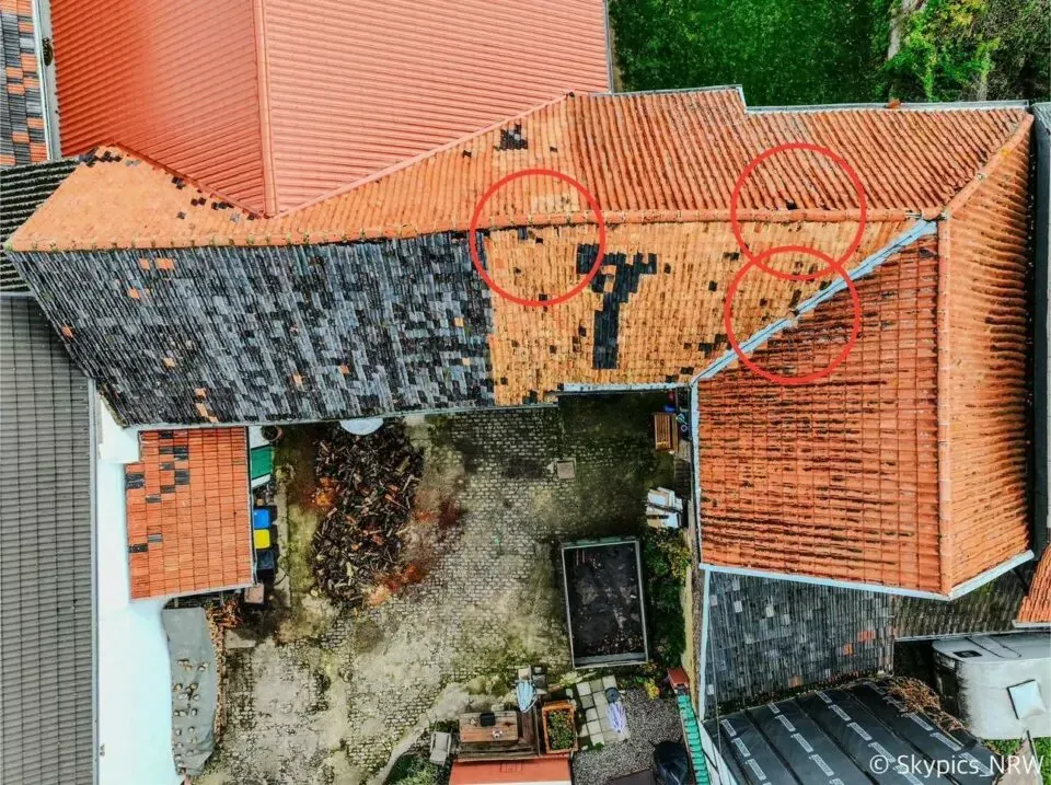 Drohnen Dokumentation zum überprüfen von Industrieanlagen