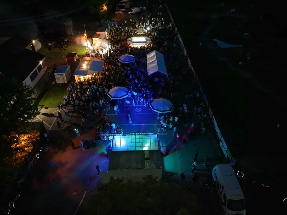 Event bei Nacht - Fotografie