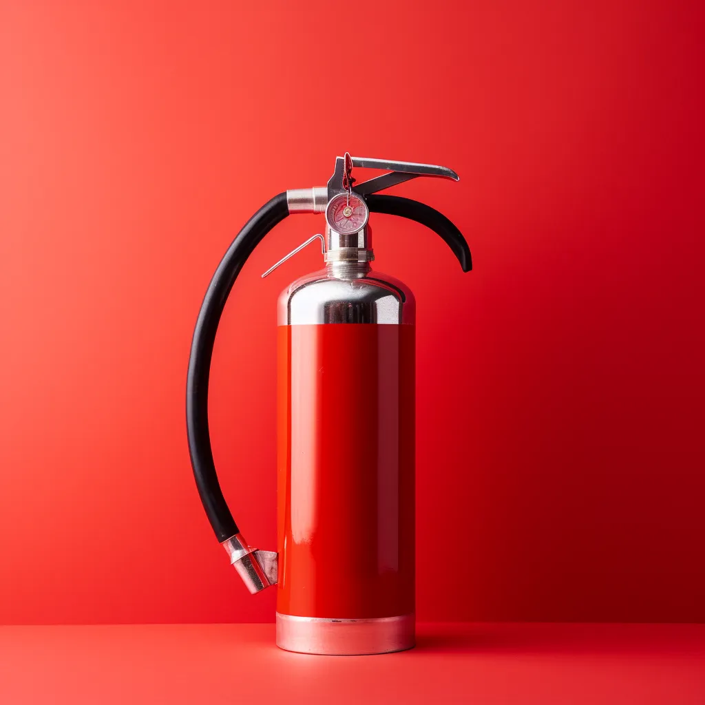 Feuerlöscher für Brandschutzmaßnahmen - Betriebsleiter Michael Wagner